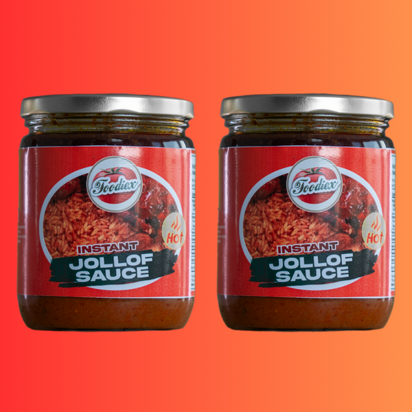 Instant Jollof Sauce 500ML – Spicy (2-Pack)